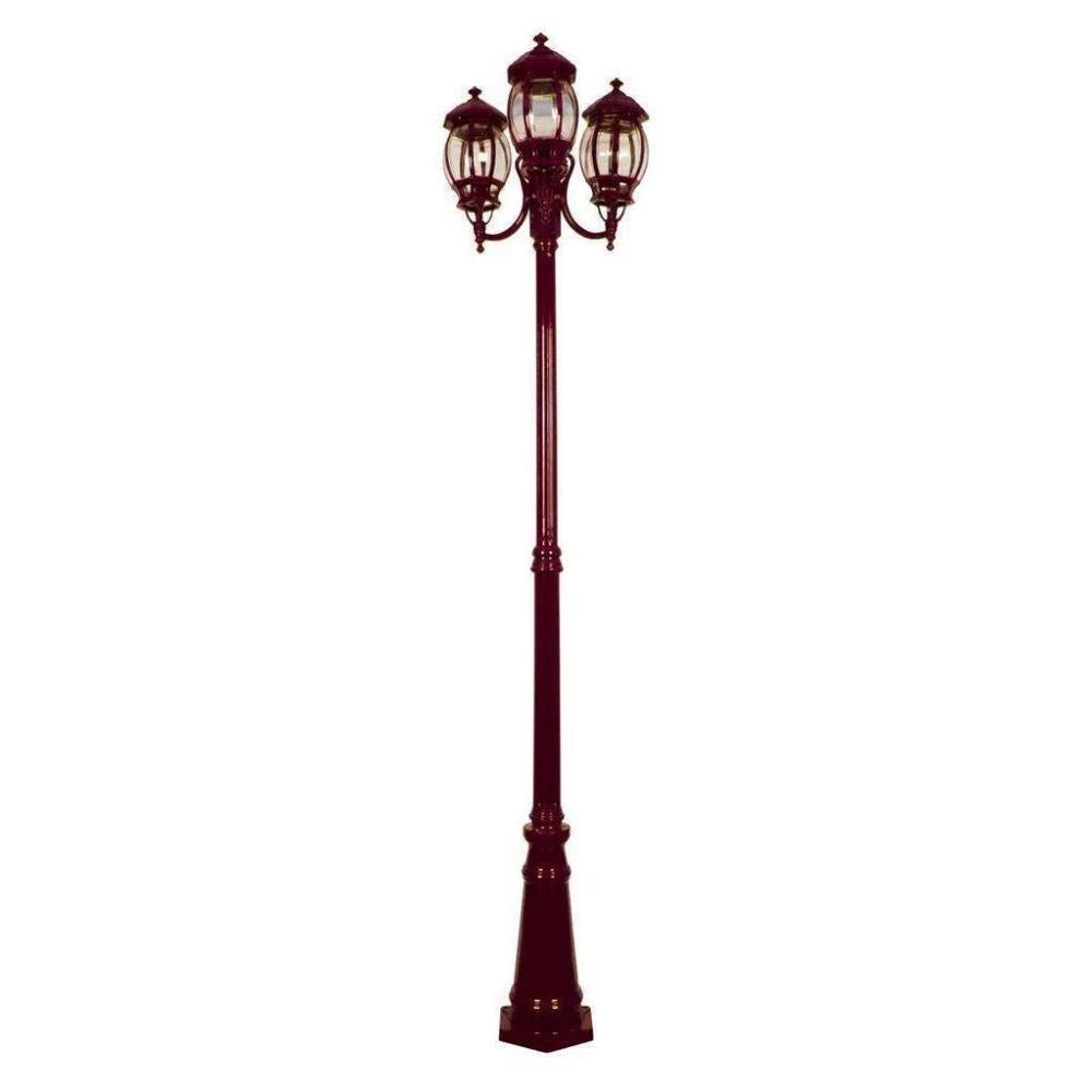 Domus GT-1045 Vienna - Three Head Curved Arm Tall Post-Domus Lighting-Ozlighting.com.au