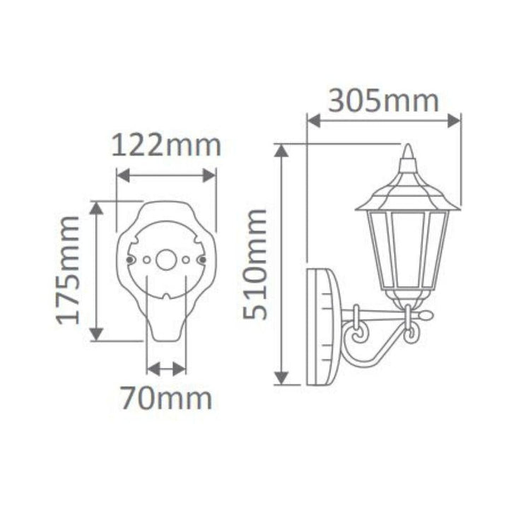 Domus GT-132 Chester - Downward Wall Light-Domus Lighting-Ozlighting.com.au