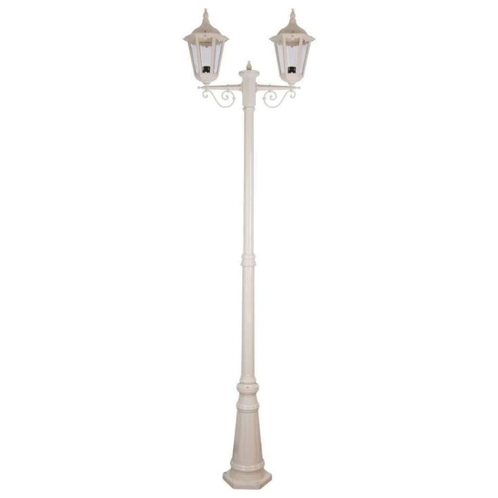 Domus GT-140 Chester - Twin Head Tall Post Light-Domus Lighting-Ozlighting.com.au