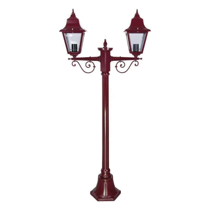 Domus GT-235 Paris - Twin Head Short Post Light-Domus Lighting-Ozlighting.com.au