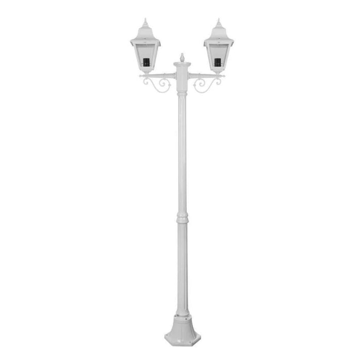 Domus GT-237 Paris - Twin Head Medium Post Light-Domus Lighting-Ozlighting.com.au