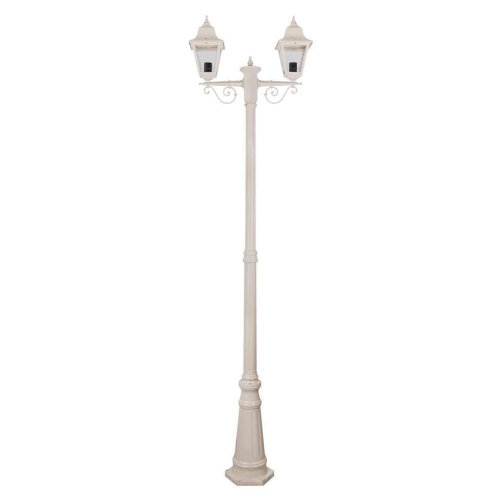 Domus GT-240 Paris - Twin Head Tall Post Light-Domus Lighting-Ozlighting.com.au