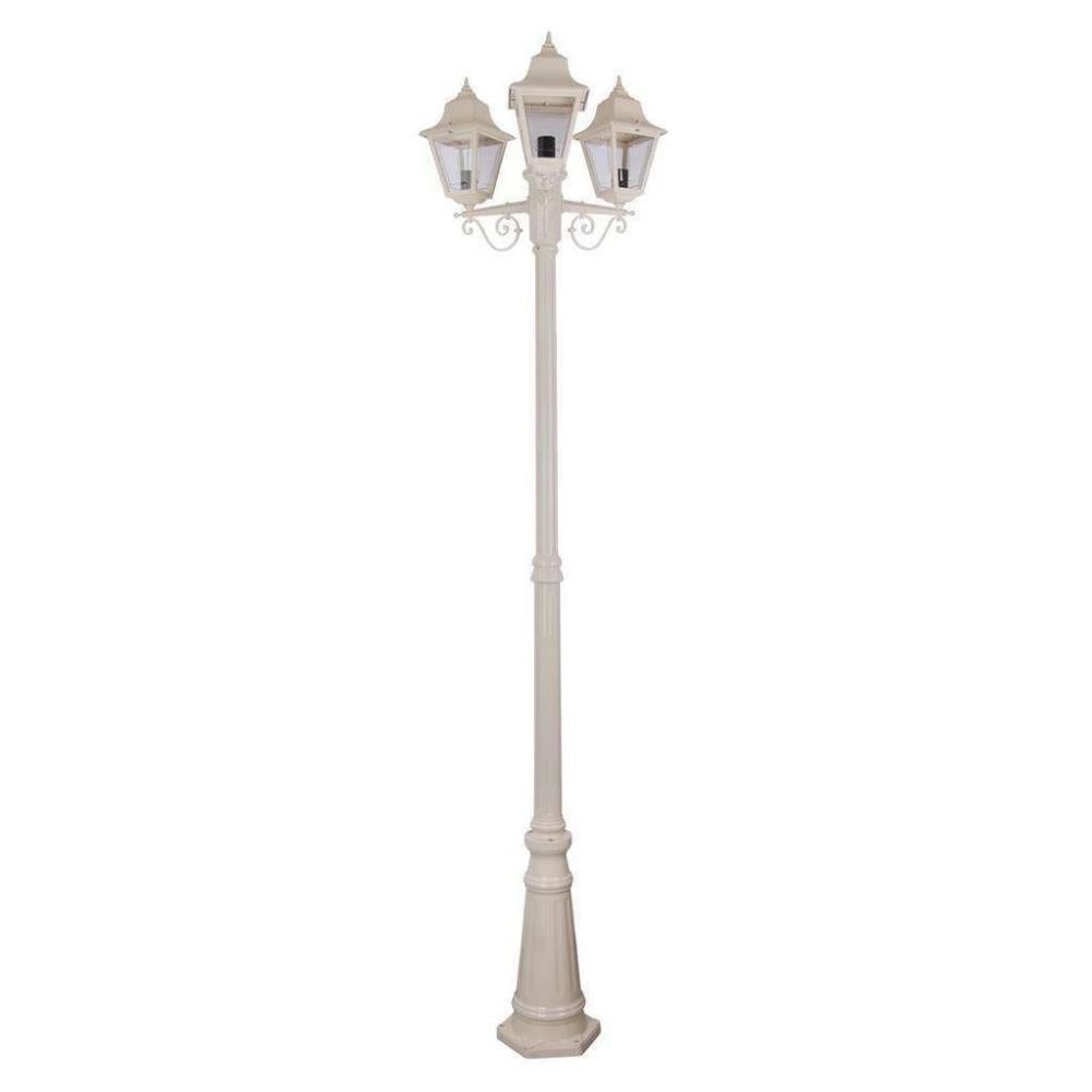 Domus GT-242 Paris - Triple Head Tall Post-Domus Lighting-Ozlighting.com.au