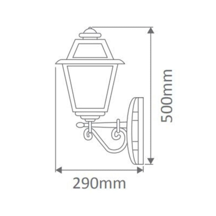 Domus GT-271 Avignon - Upward Wall Light-Domus Lighting-Ozlighting.com.au