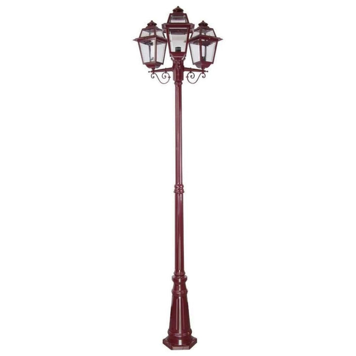 Domus GT-282 Avignon - Triple Head Tall Post Light-Domus Lighting-Ozlighting.com.au