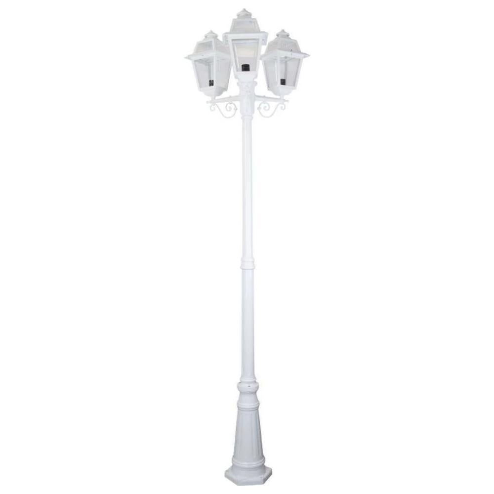 Domus GT-282 Avignon - Triple Head Tall Post Light-Domus Lighting-Ozlighting.com.au