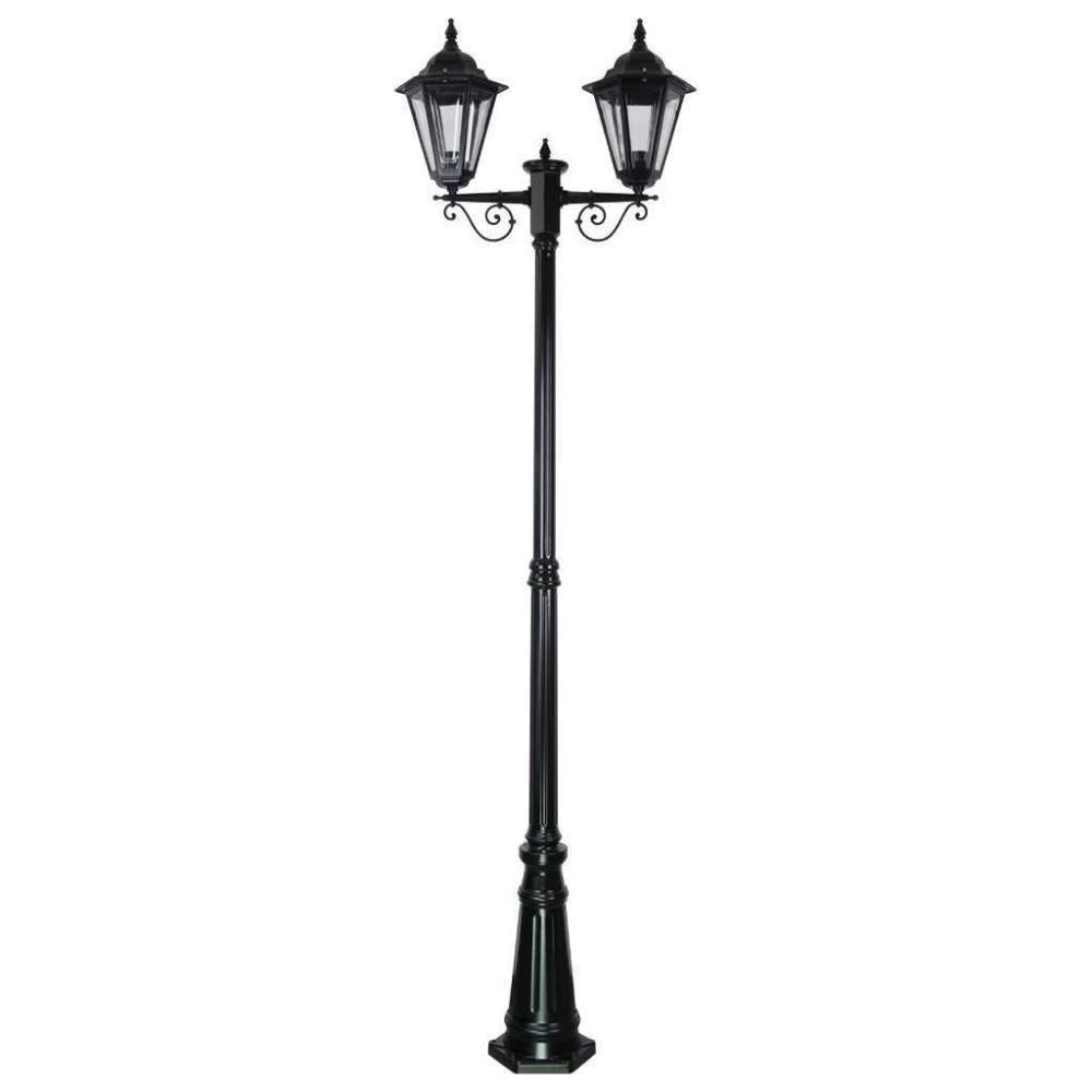 Domus GT-430 Turin - Twin Head Tall Post Light-Domus Lighting-Ozlighting.com.au