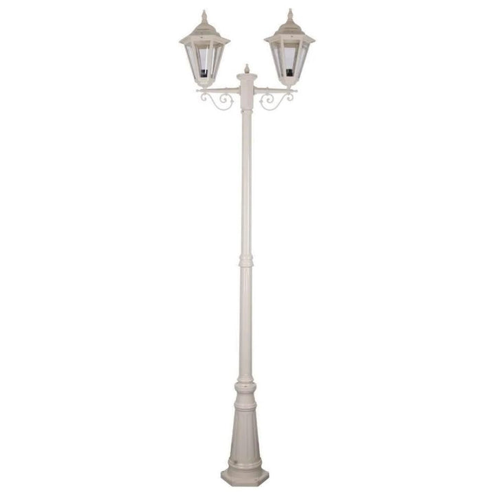 Domus GT-430 Turin - Twin Head Tall Post Light-Domus Lighting-Ozlighting.com.au