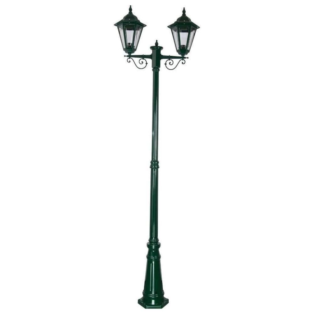 Domus GT-430 Turin - Twin Head Tall Post Light-Domus Lighting-Ozlighting.com.au