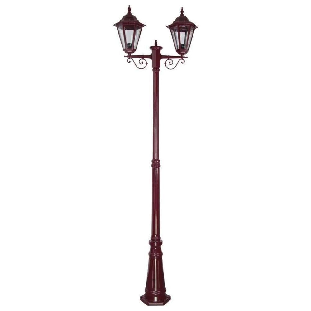 Domus GT-430 Turin - Twin Head Tall Post Light-Domus Lighting-Ozlighting.com.au