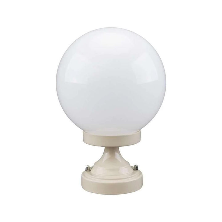 Domus GT-530 Siena - 20cm Sphere Exterior CTC Pillar Mount-Domus Lighting-Ozlighting.com.au