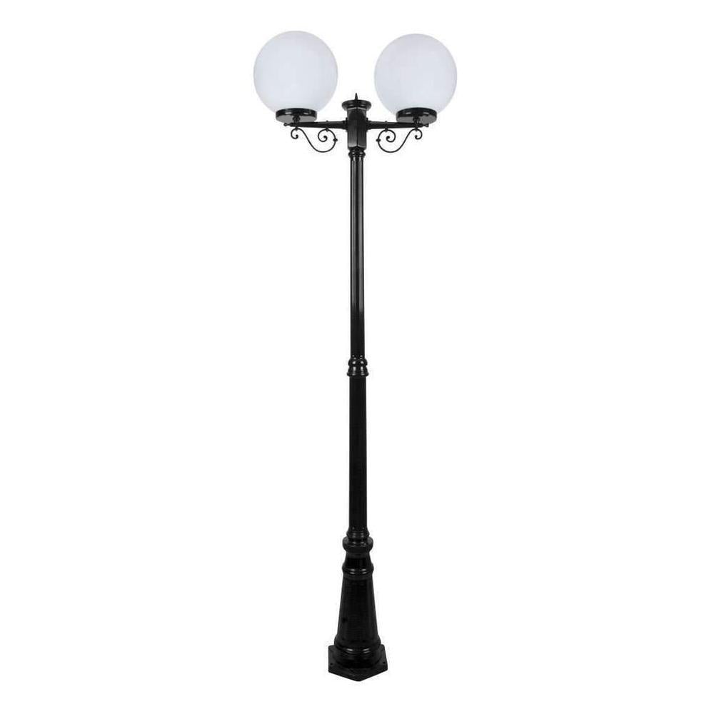 Domus GT-561 Siena - Twin 30cm Spheres Tall Post-Domus Lighting-Ozlighting.com.au