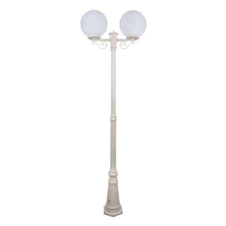 Domus GT-561 Siena - Twin 30cm Spheres Tall Post-Domus Lighting-Ozlighting.com.au