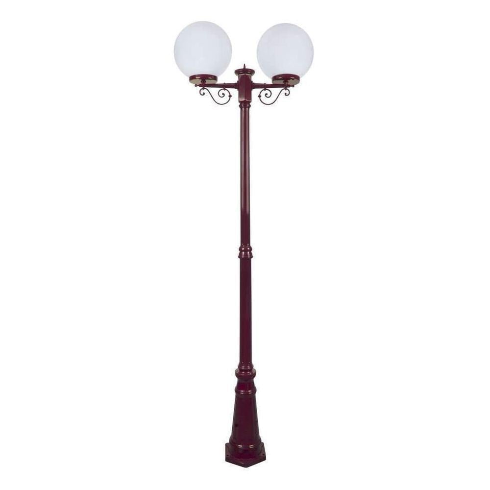 Domus GT-561 Siena - Twin 30cm Spheres Tall Post-Domus Lighting-Ozlighting.com.au