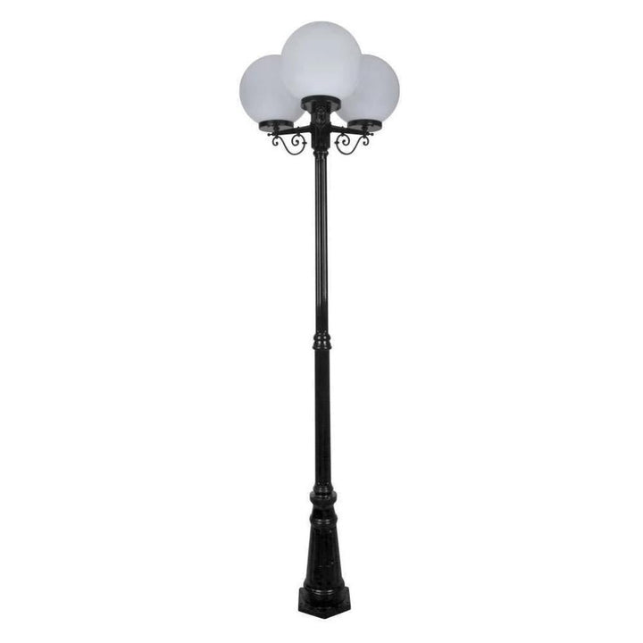 Domus GT-563 Siena - Triple 30cm Spheres Tall Post-Domus Lighting-Ozlighting.com.au