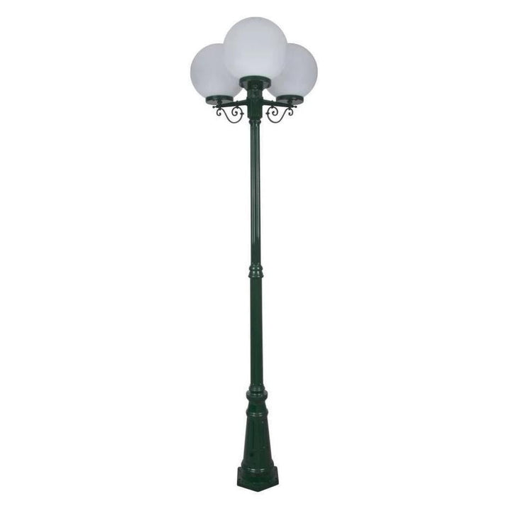 Domus GT-563 Siena - Triple 30cm Spheres Tall Post-Domus Lighting-Ozlighting.com.au