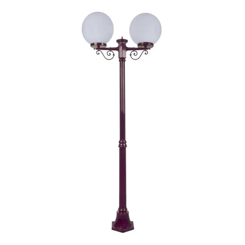 Domus GT-570 Siena - Twin 30cm Spheres Medium Post-Domus Lighting-Ozlighting.com.au