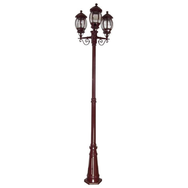 Domus GT-682 Vienna - Triple Head Tall Post-Domus Lighting-Ozlighting.com.au