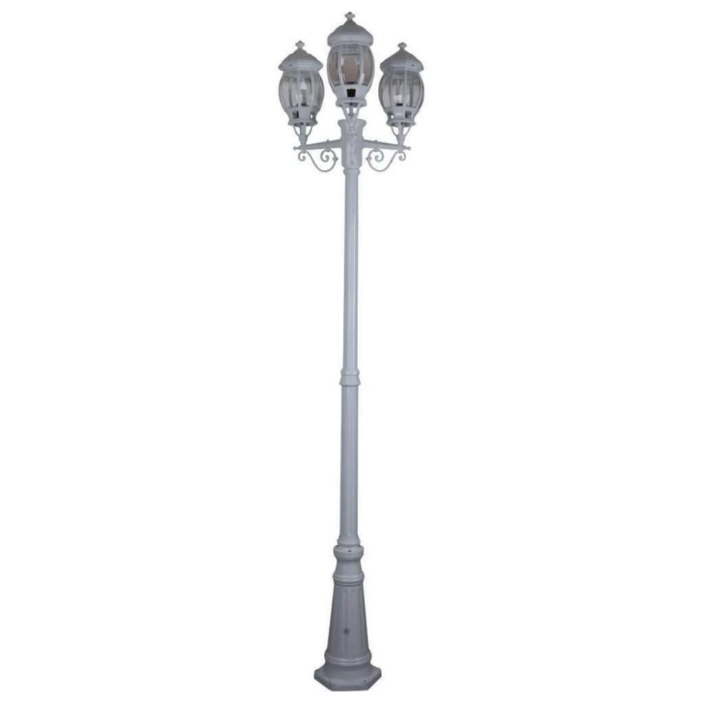 Domus GT-682 Vienna - Triple Head Tall Post-Domus Lighting-Ozlighting.com.au