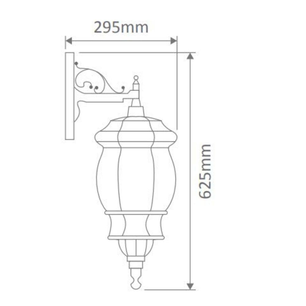 Domus GT-692 Vienna Large - Downward Wall Light-Domus Lighting-Ozlighting.com.au