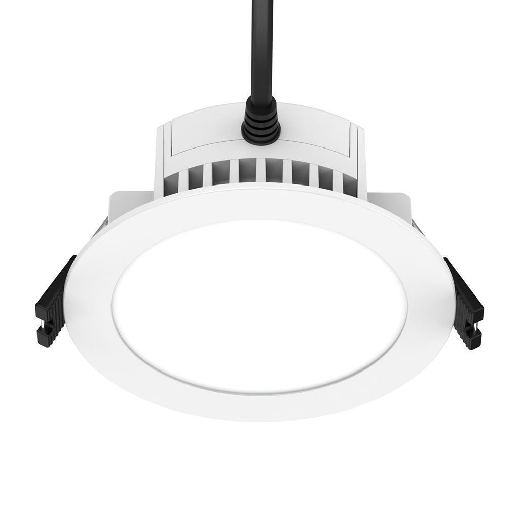 Domus HASTY - 8W LED Tri-Colour Dimmable Flat Face Downlight IP54-Domus Lighting-Ozlighting.com.au