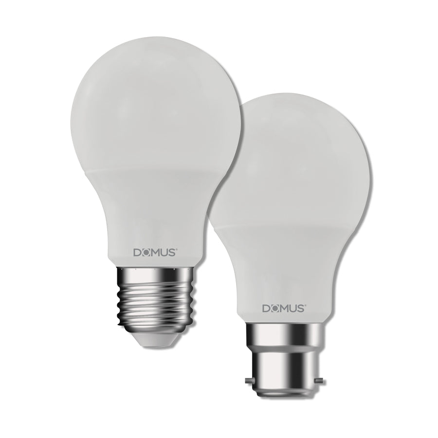 Domus KEY-GLS - 11W LED Dimmable GLS A60 Frosted PC Globe - B22/E27-Domus Lighting-Ozlighting.com.au