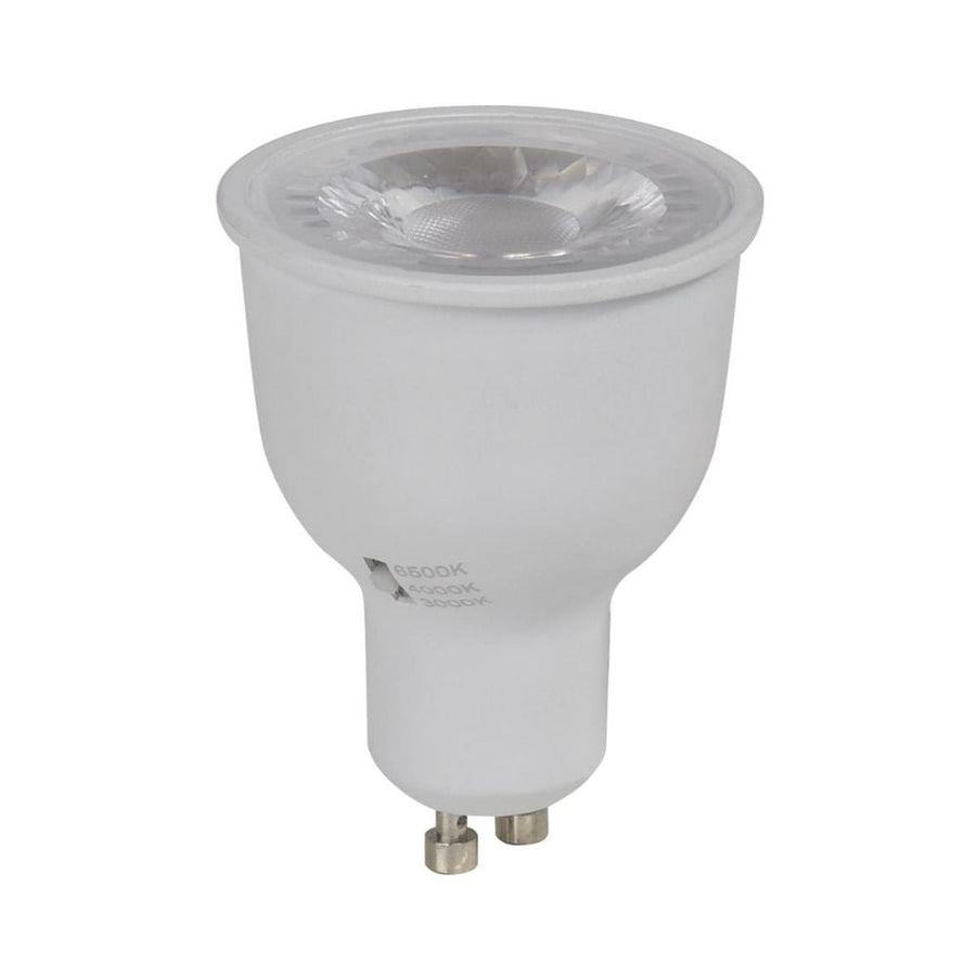 Domus KEY-GU10-TRIO - 6W LED Tri-Colour Dimmable GU10 Shape Globe-Domus Lighting-Ozlighting.com.au