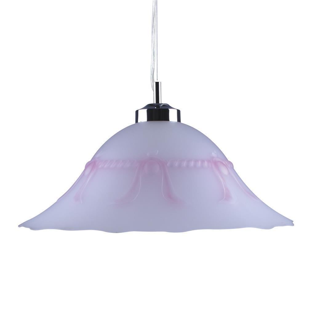 Domus LACE-GLASS - 1 Light Art Deco 300mm/360mm/420mm Glass Pendant-Domus Lighting-Ozlighting.com.au