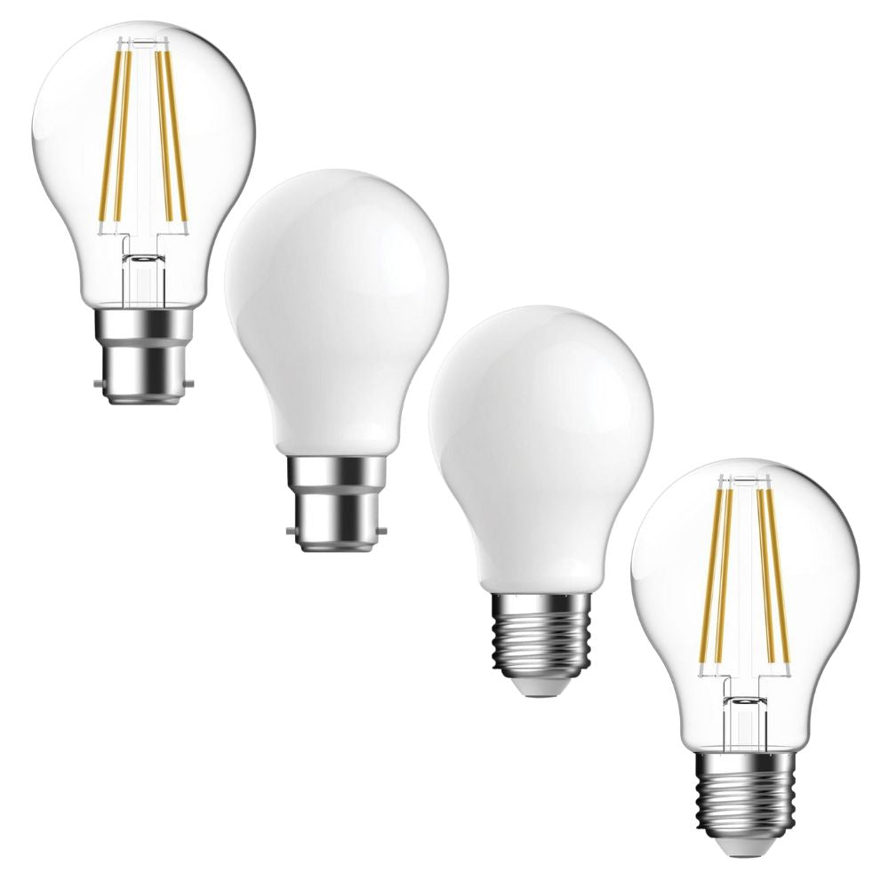 Domus LF-A60 - 8.6W LED Dimmable GLS A60 Shape Filament Glass Globe - B22/E27-Domus Lighting-Ozlighting.com.au