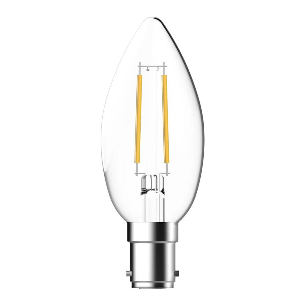 Domus LF-C35 - 4.8W LED Filament Candle Globe IP20 - 1 x B15/E14-Domus Lighting-Ozlighting.com.au