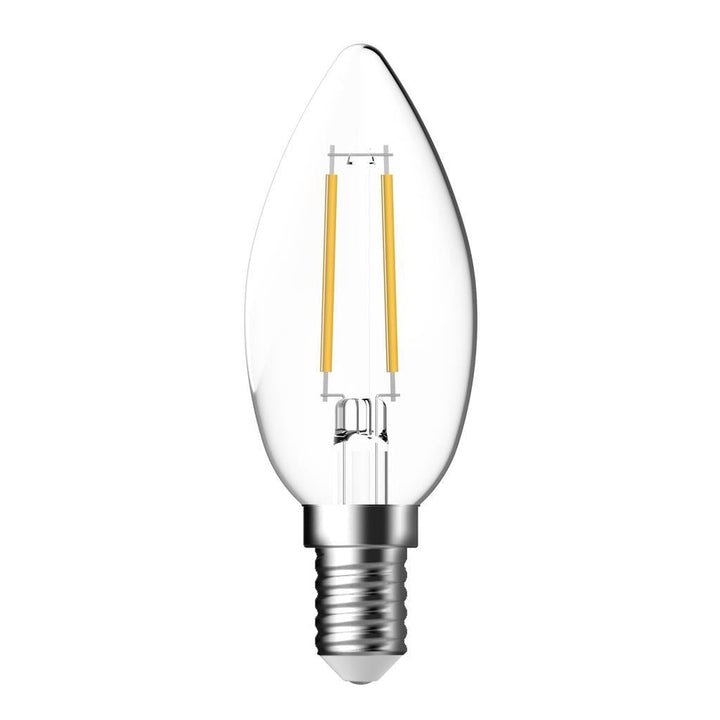 Domus LF-C35 - 4.8W LED Filament Candle Globe IP20 - 1 x B15/E14-Domus Lighting-Ozlighting.com.au