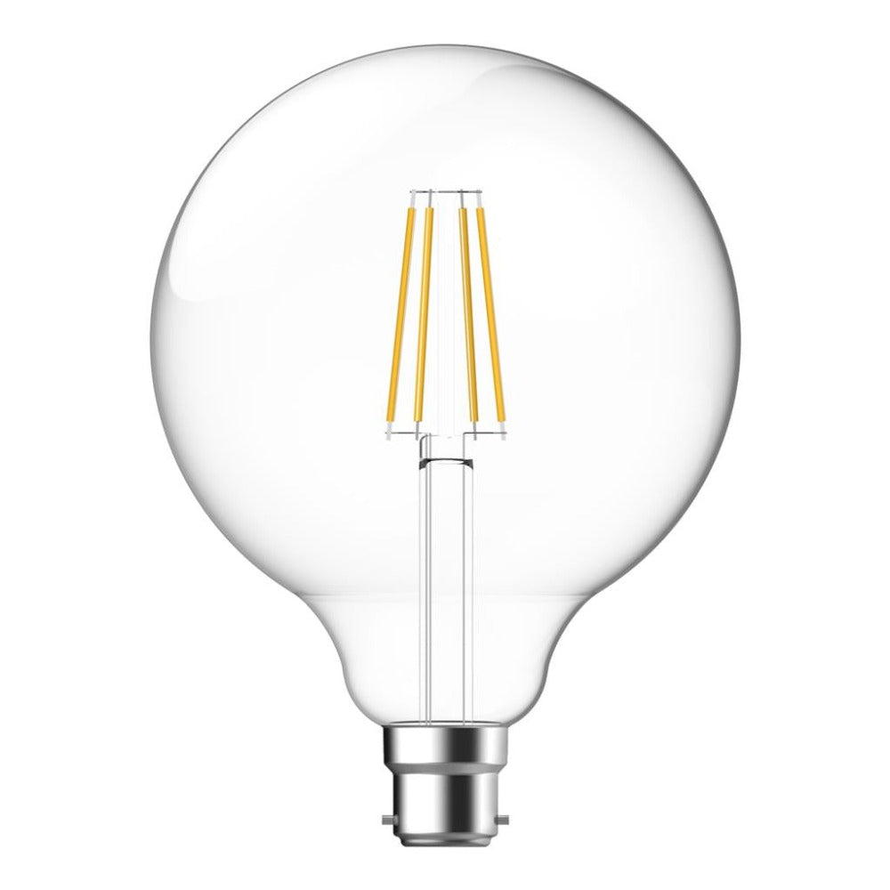 Domus LF-G120 - 7.8W LED Dimmable G120 Spherical Shape Filament Glass Globe - B22/E27-Domus Lighting-Ozlighting.com.au