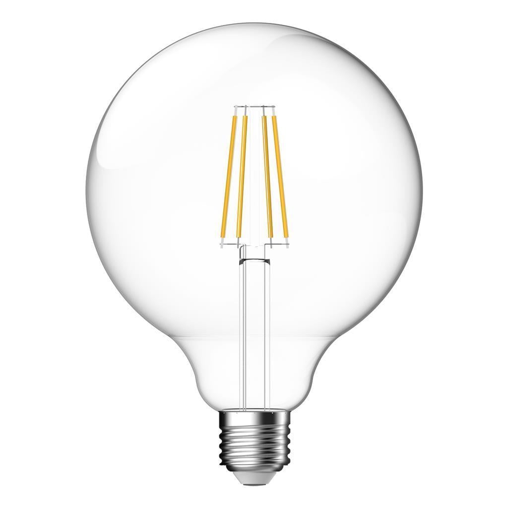 Domus LF-G120 - 7.8W LED Dimmable G120 Spherical Shape Filament Glass Globe - B22/E27-Domus Lighting-Ozlighting.com.au