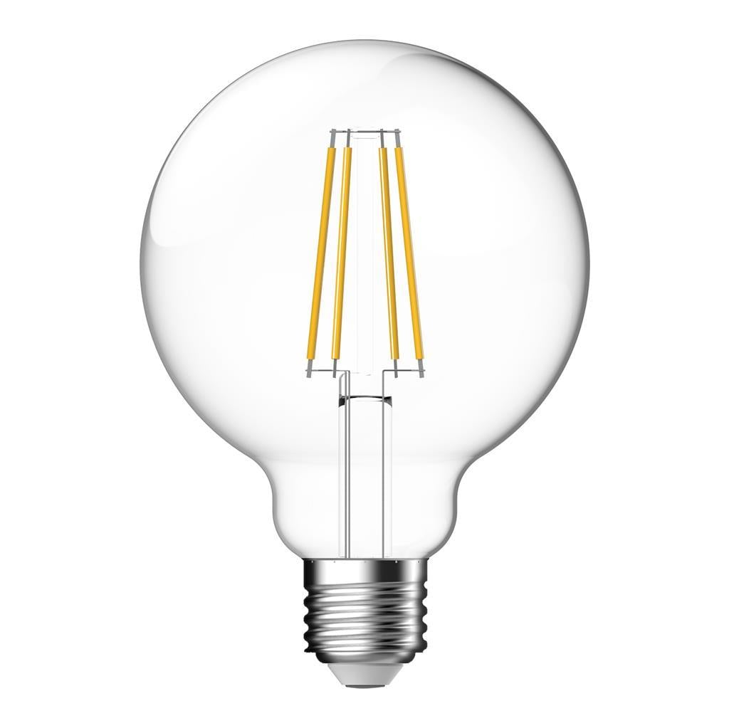 Domus LF-G95 - 7W LED Dimmable G95 Spherical Shape Filament Glass Globe - B22/E27-Domus Lighting-Ozlighting.com.au