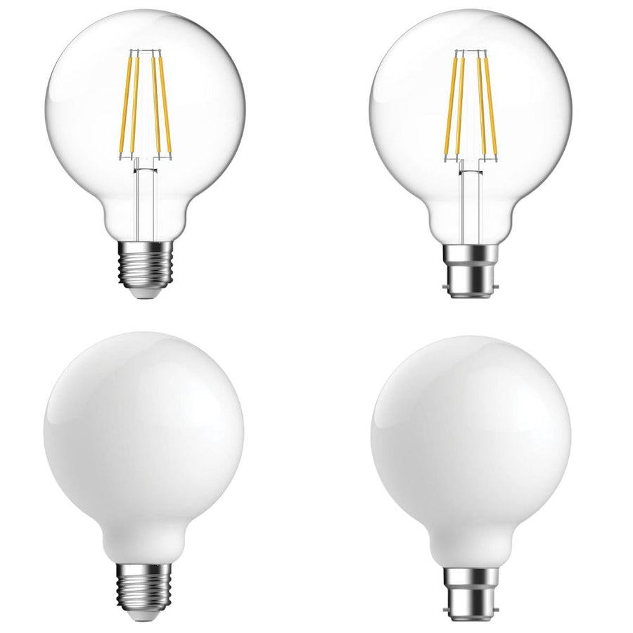 Domus LF-G95 - 7W LED Dimmable G95 Spherical Shape Filament Glass Globe - B22/E27-Domus Lighting-Ozlighting.com.au