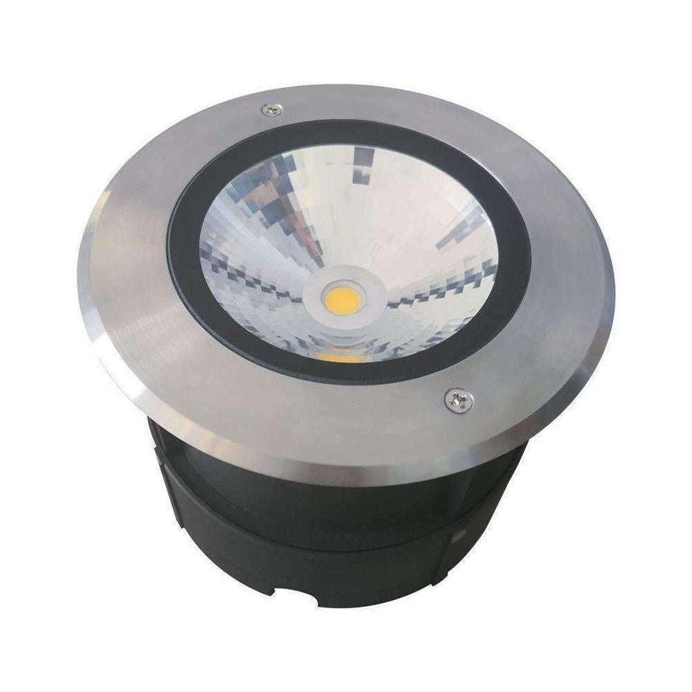 Domus MAGNETO-18 - 18W Magnetic Induction LED Inground Light 24V 45D S/Steel - DRIVER REQUIRED-Domus Lighting-Ozlighting.com.au