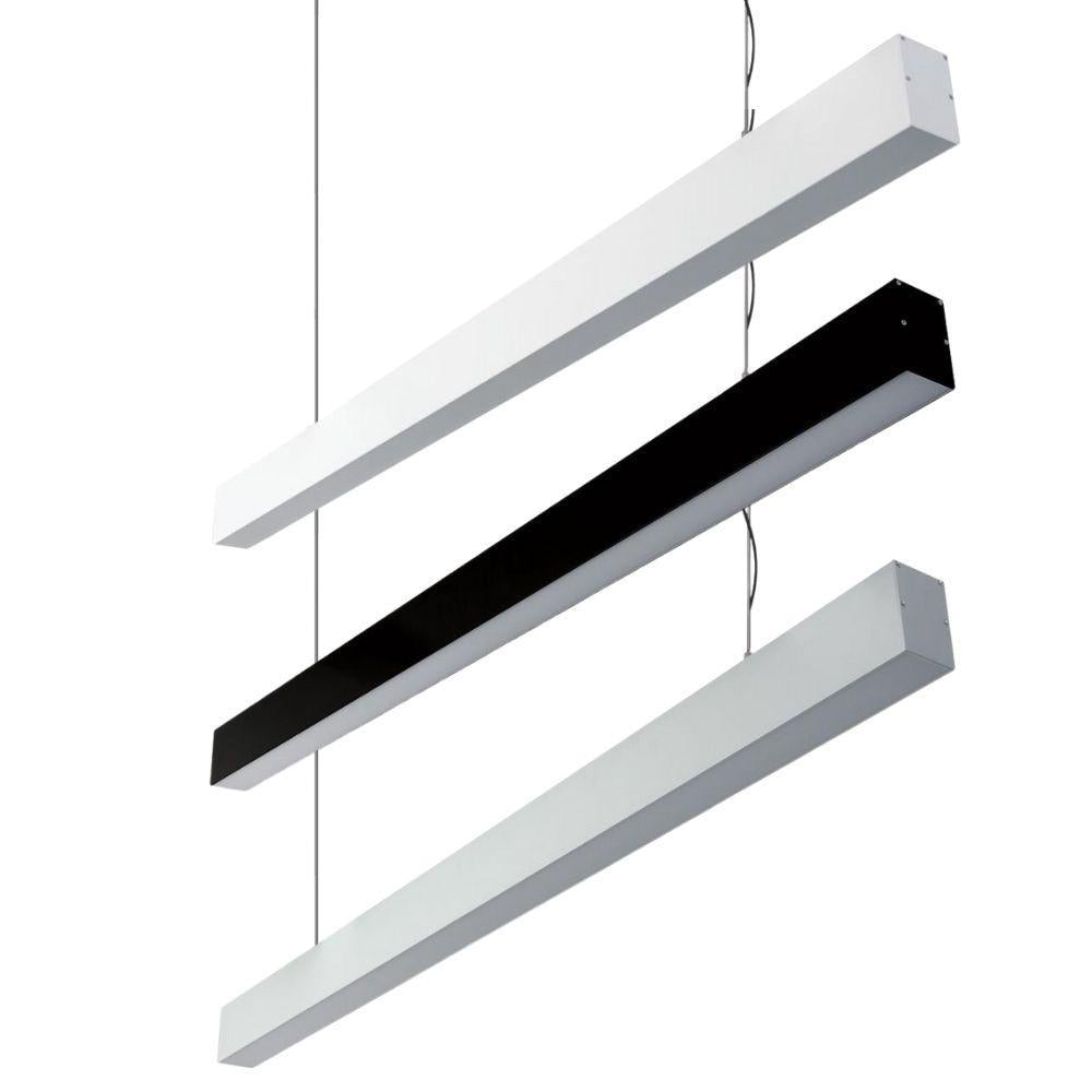 Domus MAX-50 - 1200mm/1700mm/2400mm LED Linear Pendant-Domus Lighting-Ozlighting.com.au