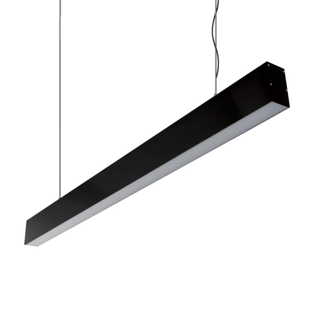 Domus MAX-50 - 34.6W Two Way Pendant Profile 1M C/W Opal IP20-Domus Lighting-Ozlighting.com.au