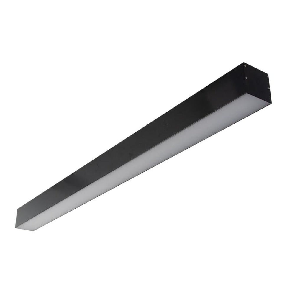 Domus MAX-75 - 17.3W Surface Mounted Profile 1M C/W Opal IP20-Domus Lighting-Ozlighting.com.au