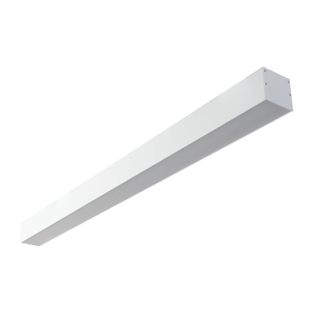 Domus MAX-75 - 17.3W Surface Mounted Profile 1M C/W Opal IP20-Domus Lighting-Ozlighting.com.au