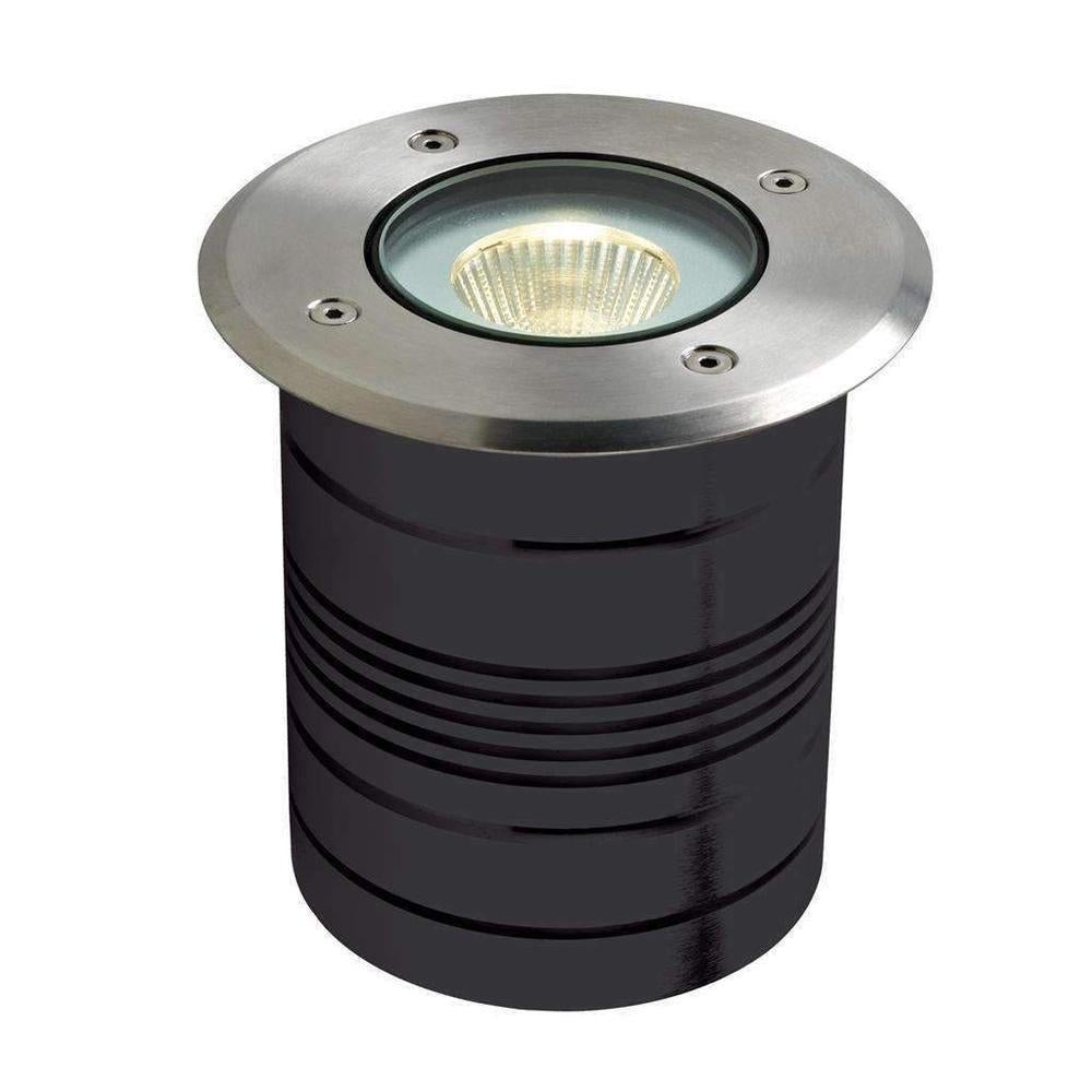 Domus MODULA-R - Round 9W 24V LED Inground Light Aluminium - DRIVER REQUIRED-Domus Lighting-Ozlighting.com.au