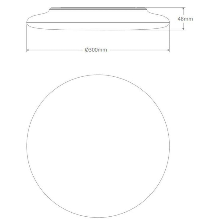 Domus MONDO - 20W/30W Round Colour Switchable LED Ceiling Light IP44 - TRIO-Domus Lighting-Ozlighting.com.au