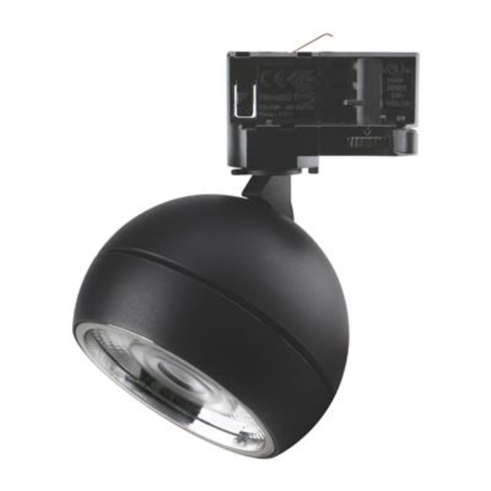 Domus MOON-TRK - 6/9W LED 3-Circuit Power/Tri-Colour Switchable Dimmable Adjustable Track Mounted Head Spot Light-Domus Lighting-Ozlighting.com.au