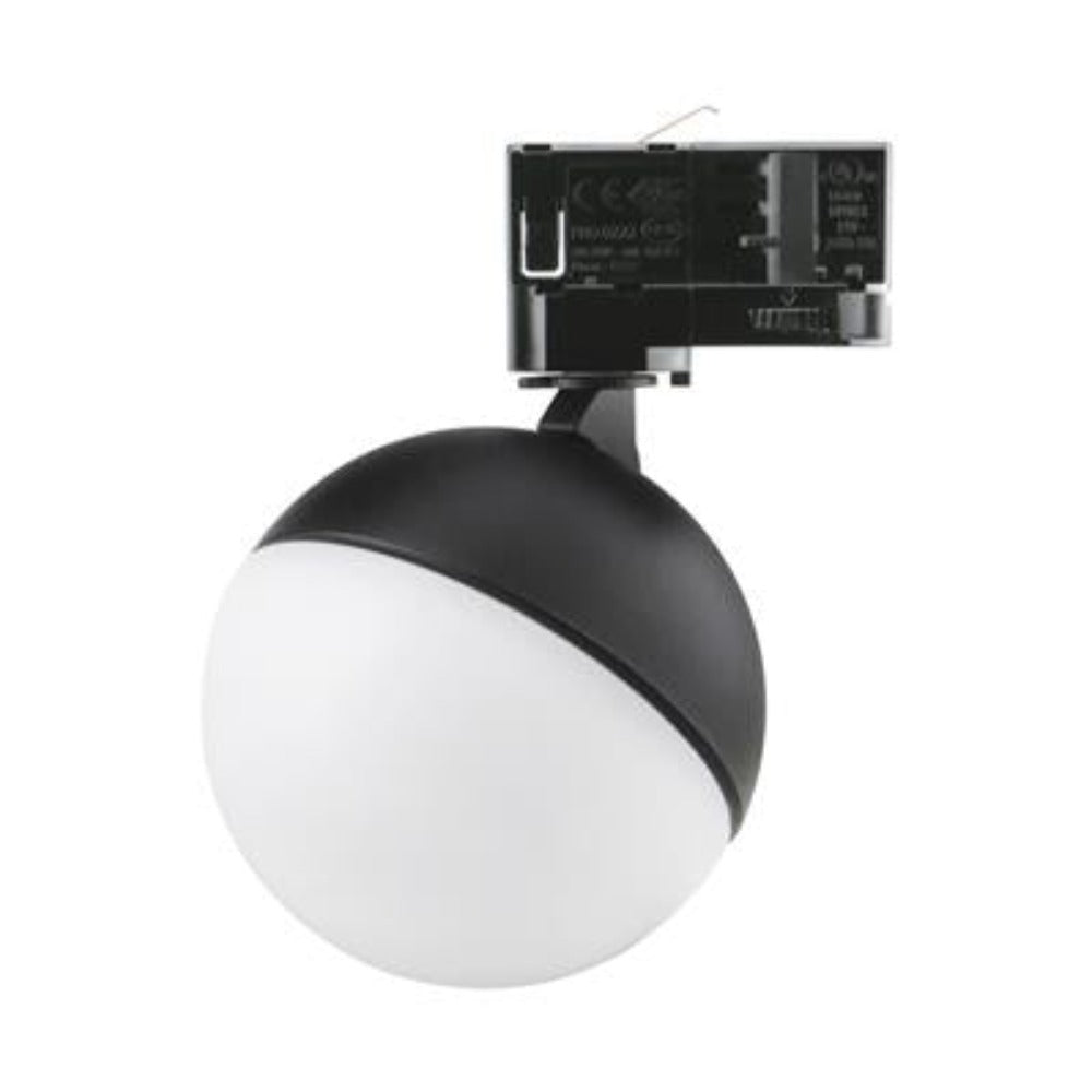 Domus MOON-TRK - 6/9W LED 3-Circuit Power/Tri-Colour Switchable Dimmable Adjustable Track Mounted Head Spot Light-Domus Lighting-Ozlighting.com.au