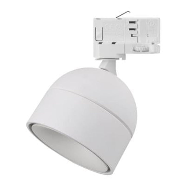 Domus MOON-TRK - 6/9W LED 3-Circuit Power/Tri-Colour Switchable Dimmable Adjustable Track Mounted Head Spot Light-Domus Lighting-Ozlighting.com.au