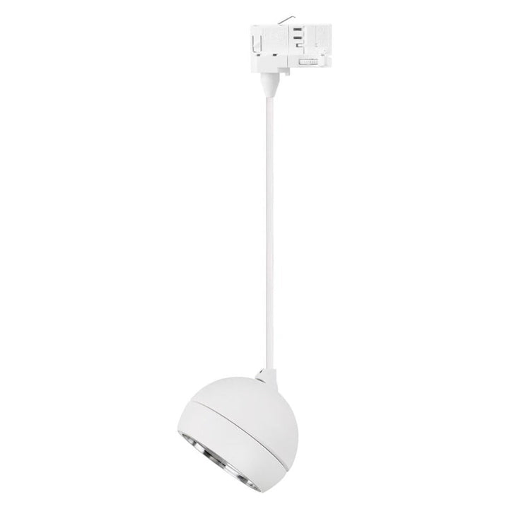 Domus MOON-TRK-PDT - 6/9W LED Power/Tri-Colour Switchable Dimmable Track Head Pendant-Domus Lighting-Ozlighting.com.au