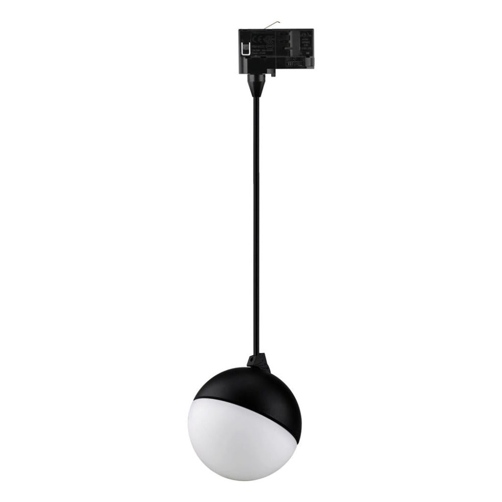 Domus MOON-TRK-PDT - 6/9W LED Power/Tri-Colour Switchable Dimmable Track Head Pendant-Domus Lighting-Ozlighting.com.au