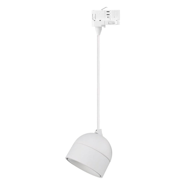 Domus MOON-TRK-PDT - 6/9W LED Power/Tri-Colour Switchable Dimmable Track Head Pendant-Domus Lighting-Ozlighting.com.au