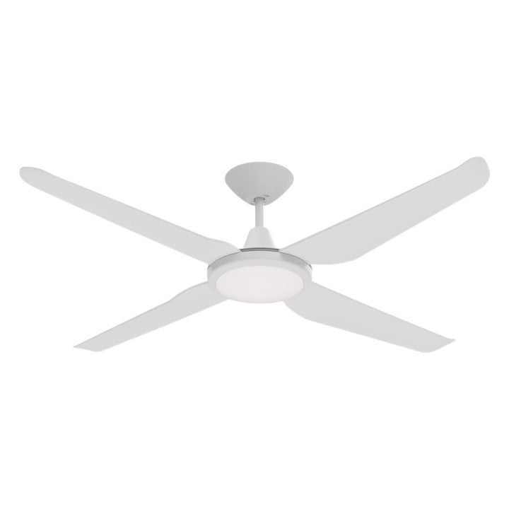 Domus MOTION-52-LIGHT - 4 Blade 52" 1320mm DC Ceiling Fan with Switchable CCT LED Light-Domus Lighting-Ozlighting.com.au