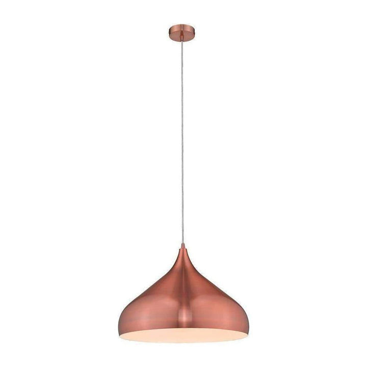 Domus NOVA-420 - 1 Light Metal Dome Pendant-Domus Lighting-Ozlighting.com.au